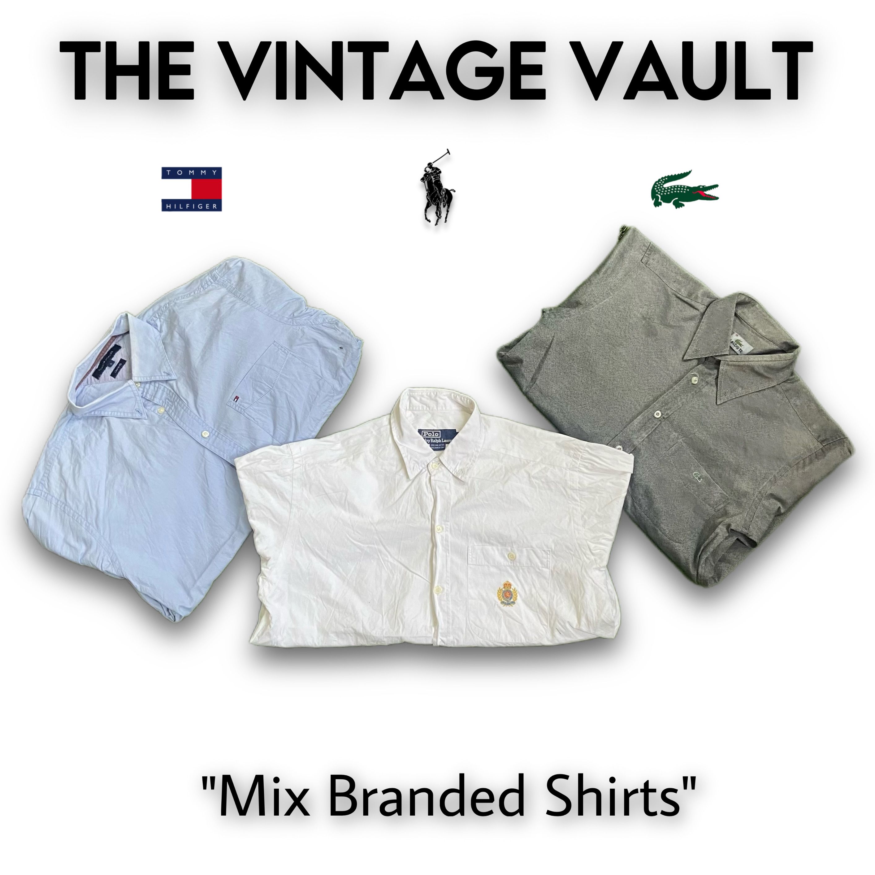 Polo Ralph Lauren Tommy and Lacoste Shirts