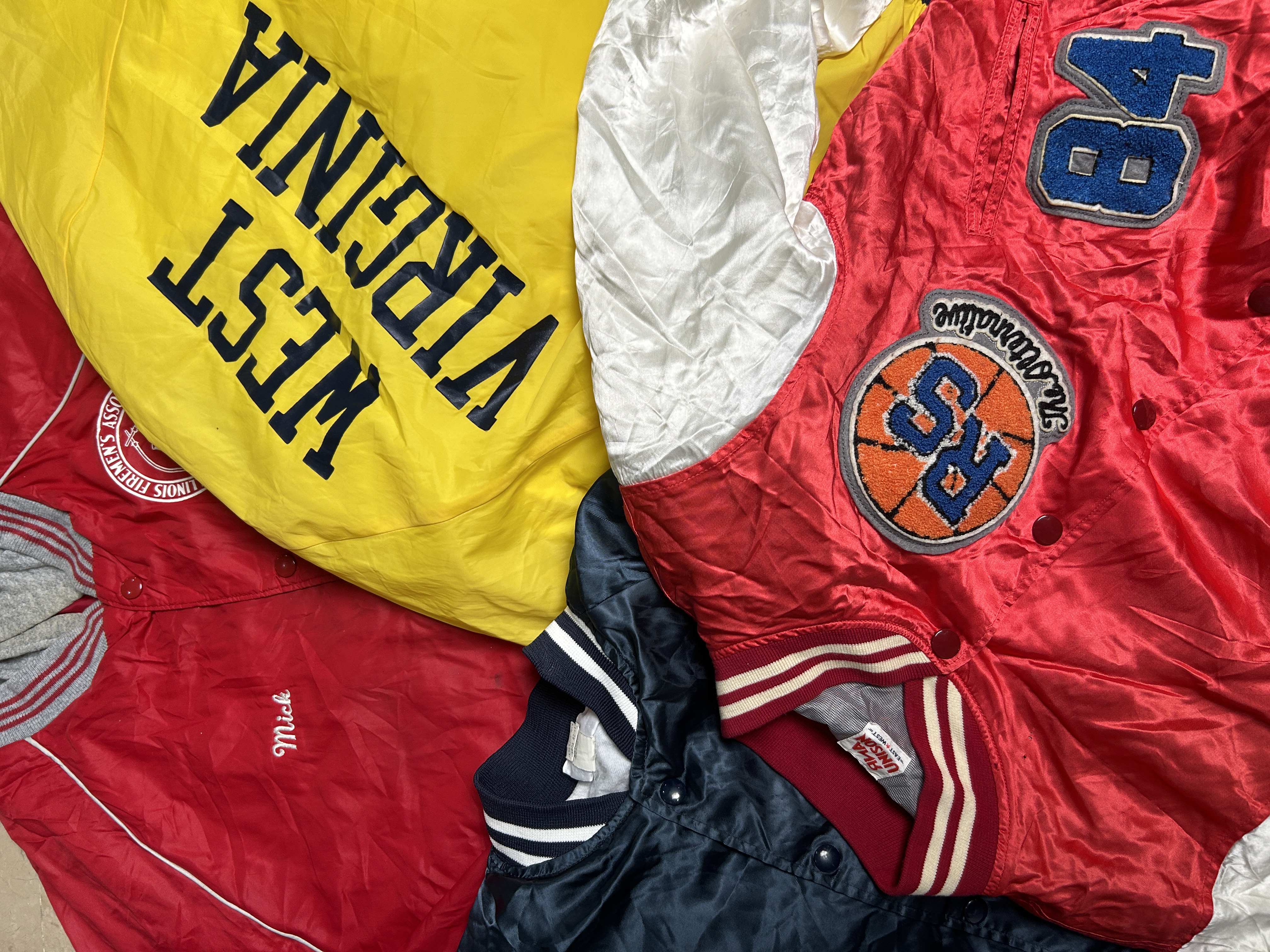 Nylon Varsity Jacket