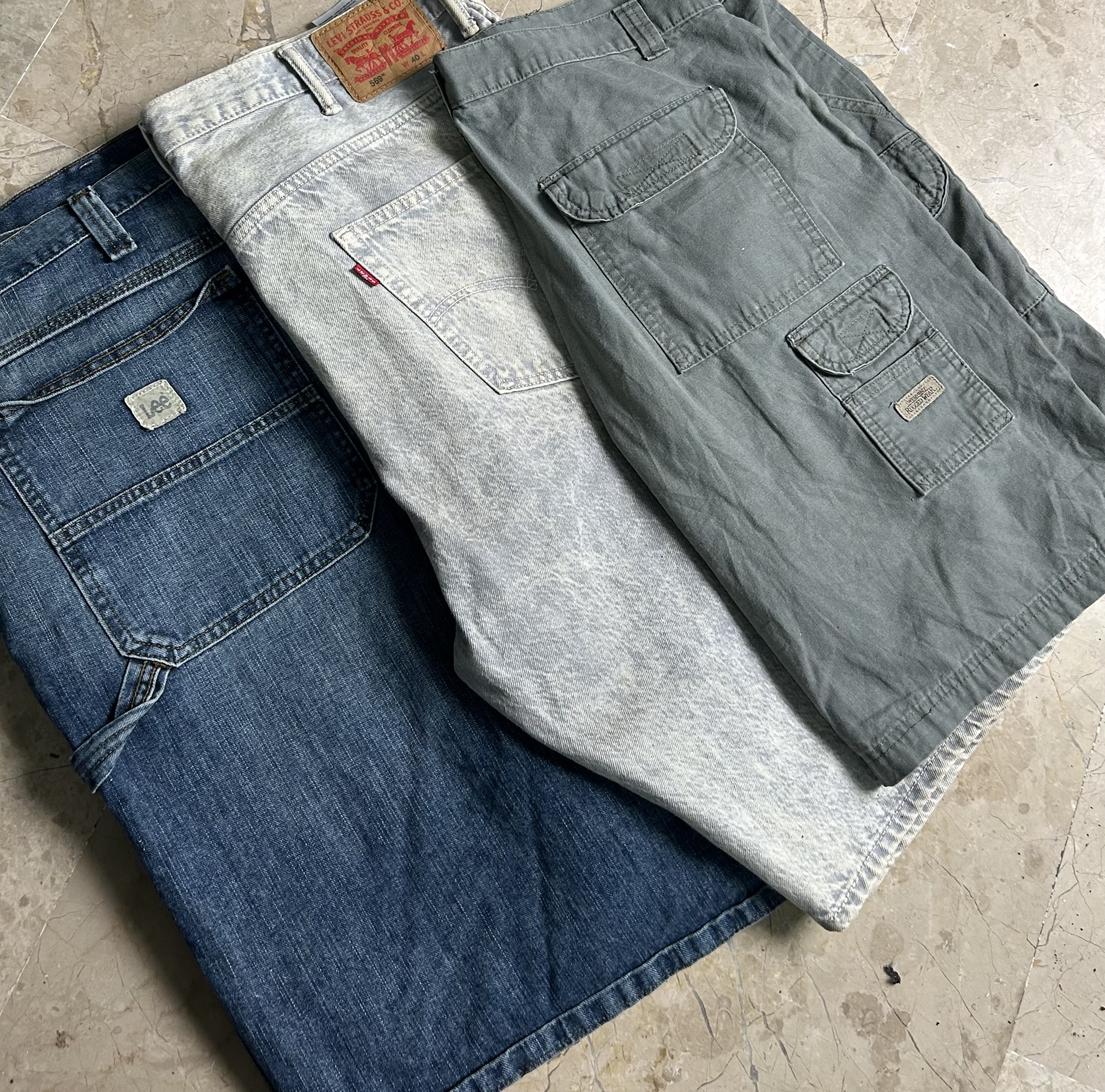 Lee Levis Wrangler mix brand shorts