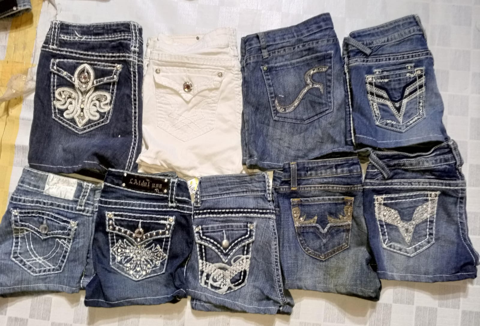 VIGOSS AND OTHER BRAND MINI MICRO SHORTS (ID 618)