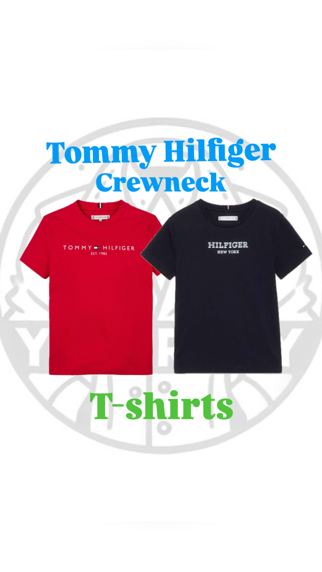 Camiseta de cuello redondo Tommy Hilfiger
