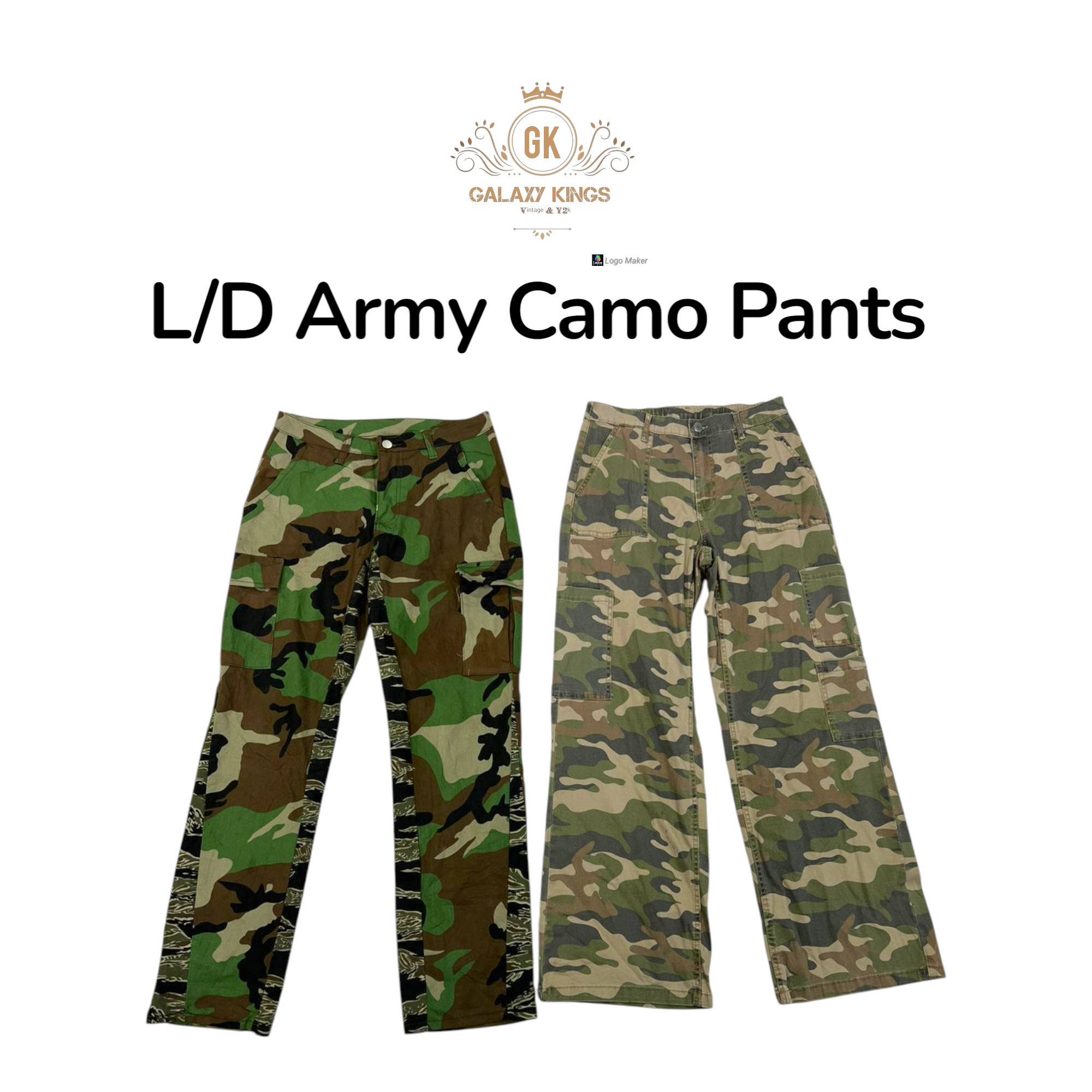 Pantalons camouflés L/D Army