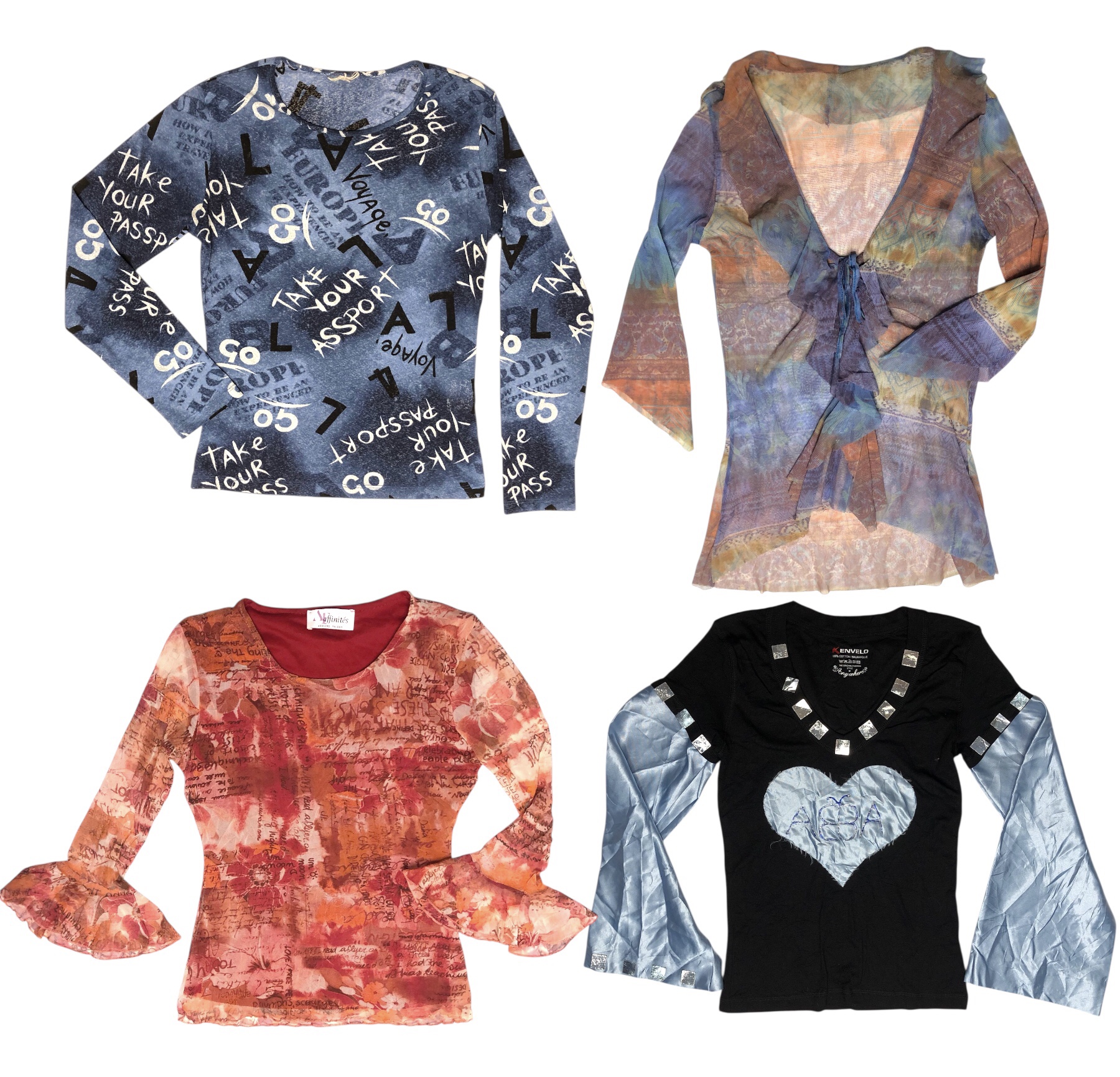 The Y2K Graphic x Tops S-1175