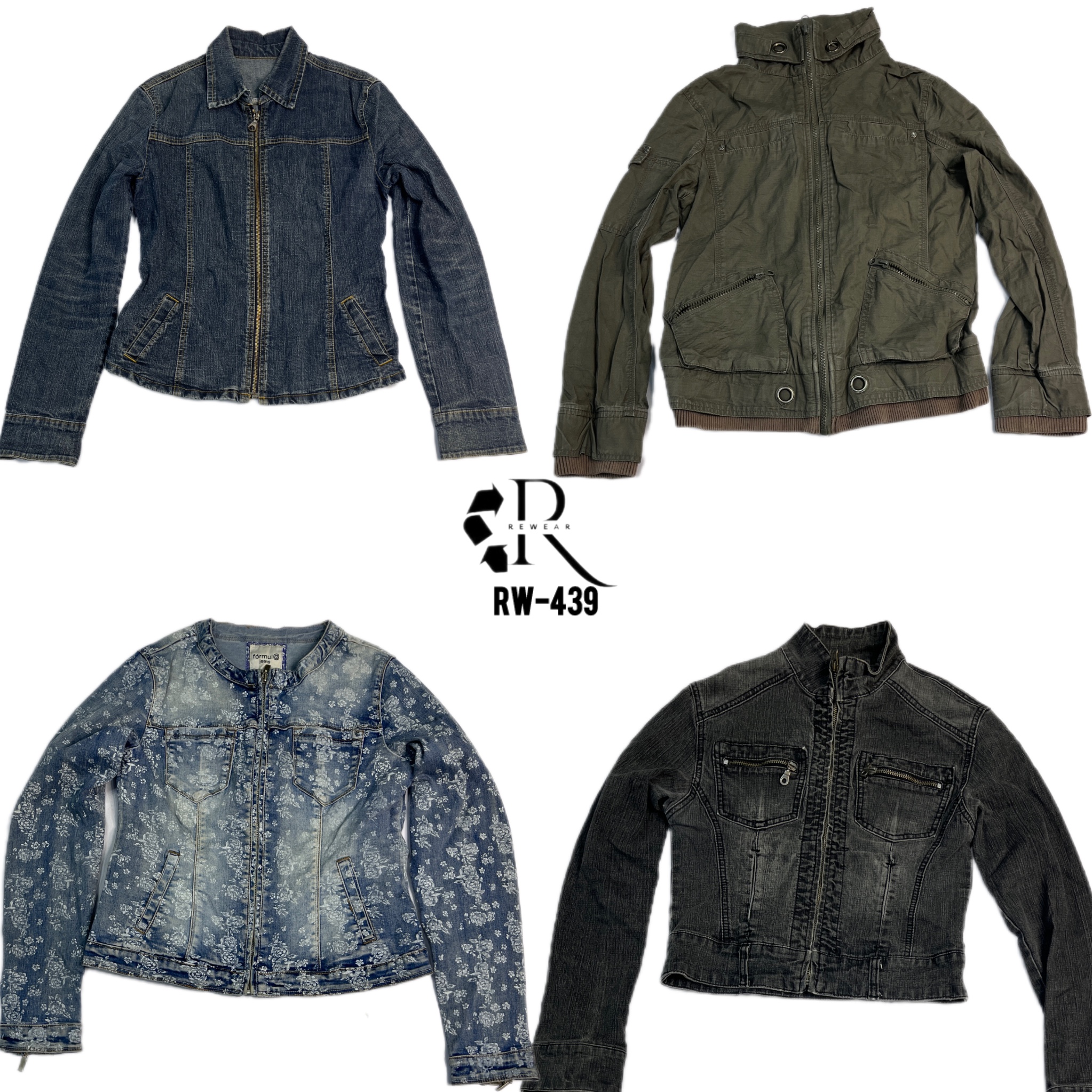 Veste en denim Y2K IT Girl (RW-439)