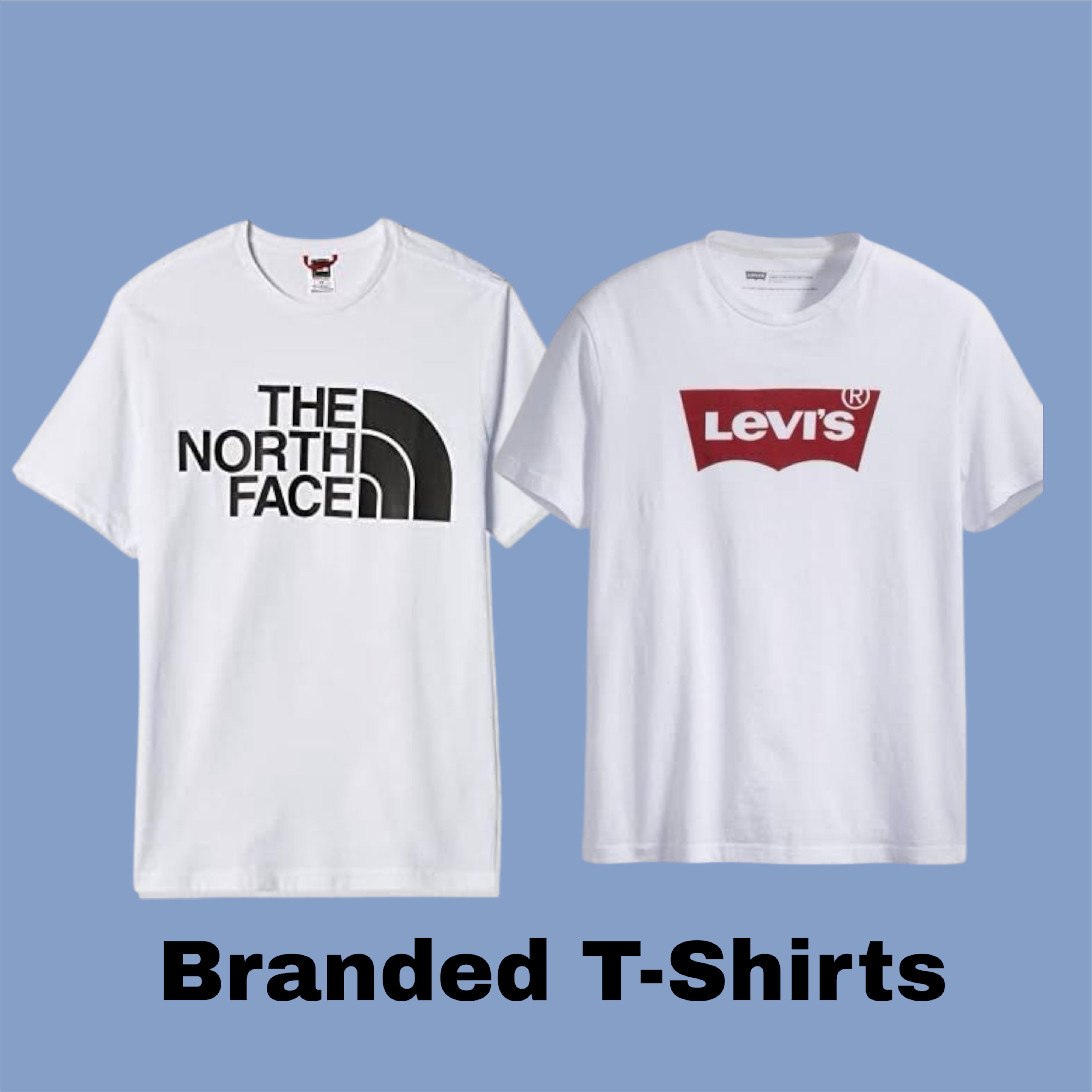 ナイキ、リーバイスおよびその他のブランドTシャツ