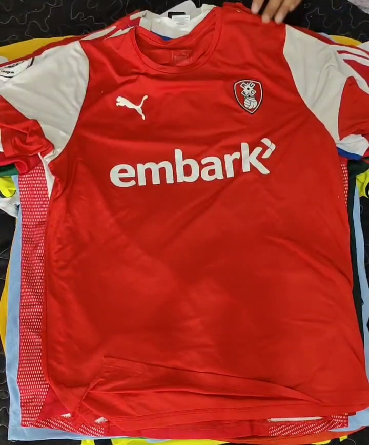 T-shirts et maillots de sport de football pour hommes
