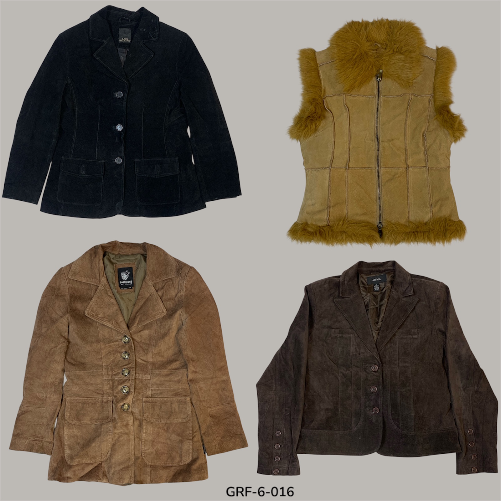 Soft Edge | Retro Sweetheart Leather Jacket (GRF-6-016)