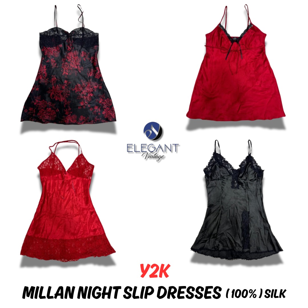 Y2k Millan Nights Abiti a Camicia - EV0064
