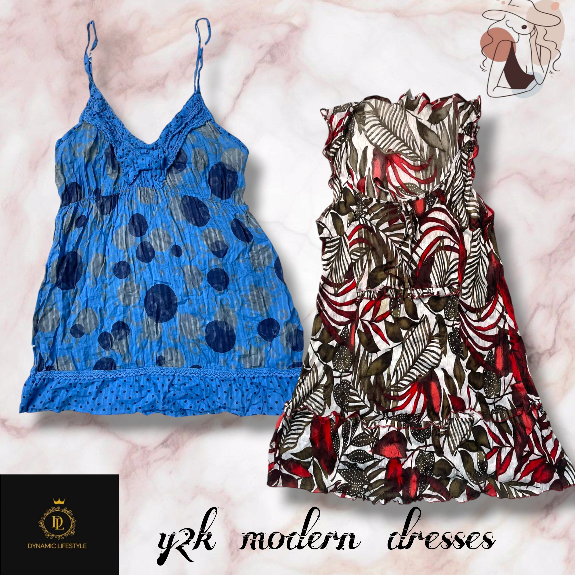 Y2k modern dresses
