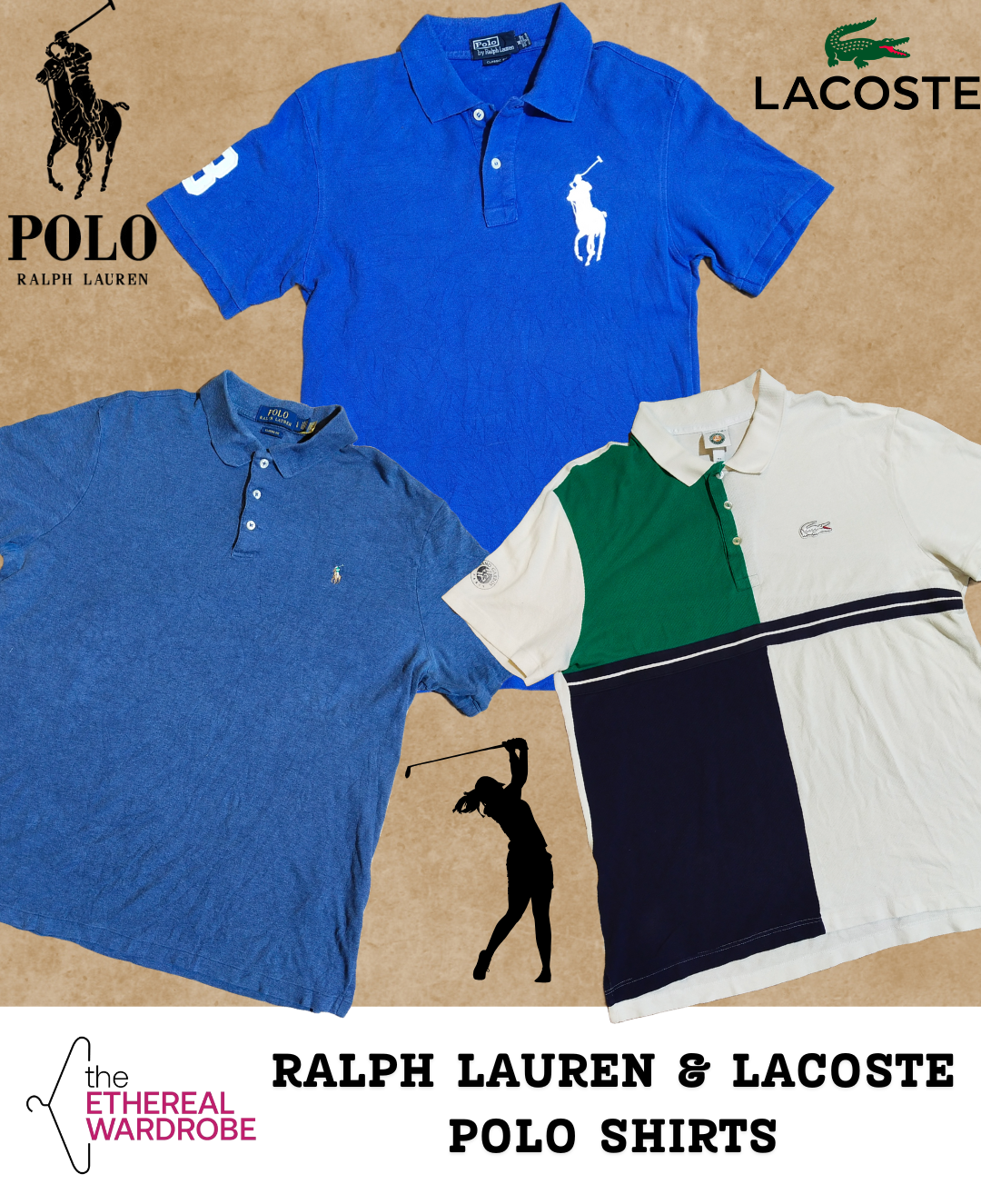 Ralph Lauren und Lacoste Polohemden (RN#1089)