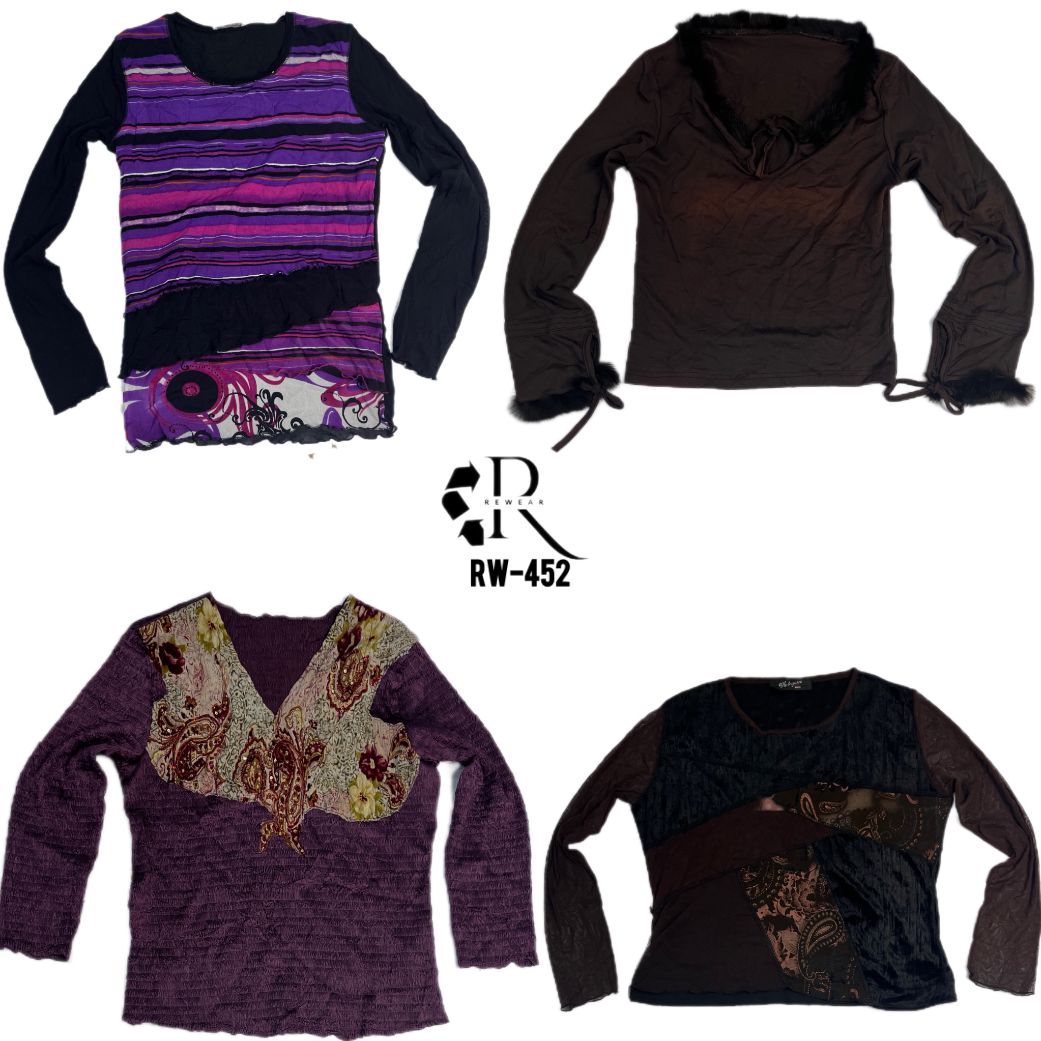 Y2k grunge full sleeeve tops (RW-452)