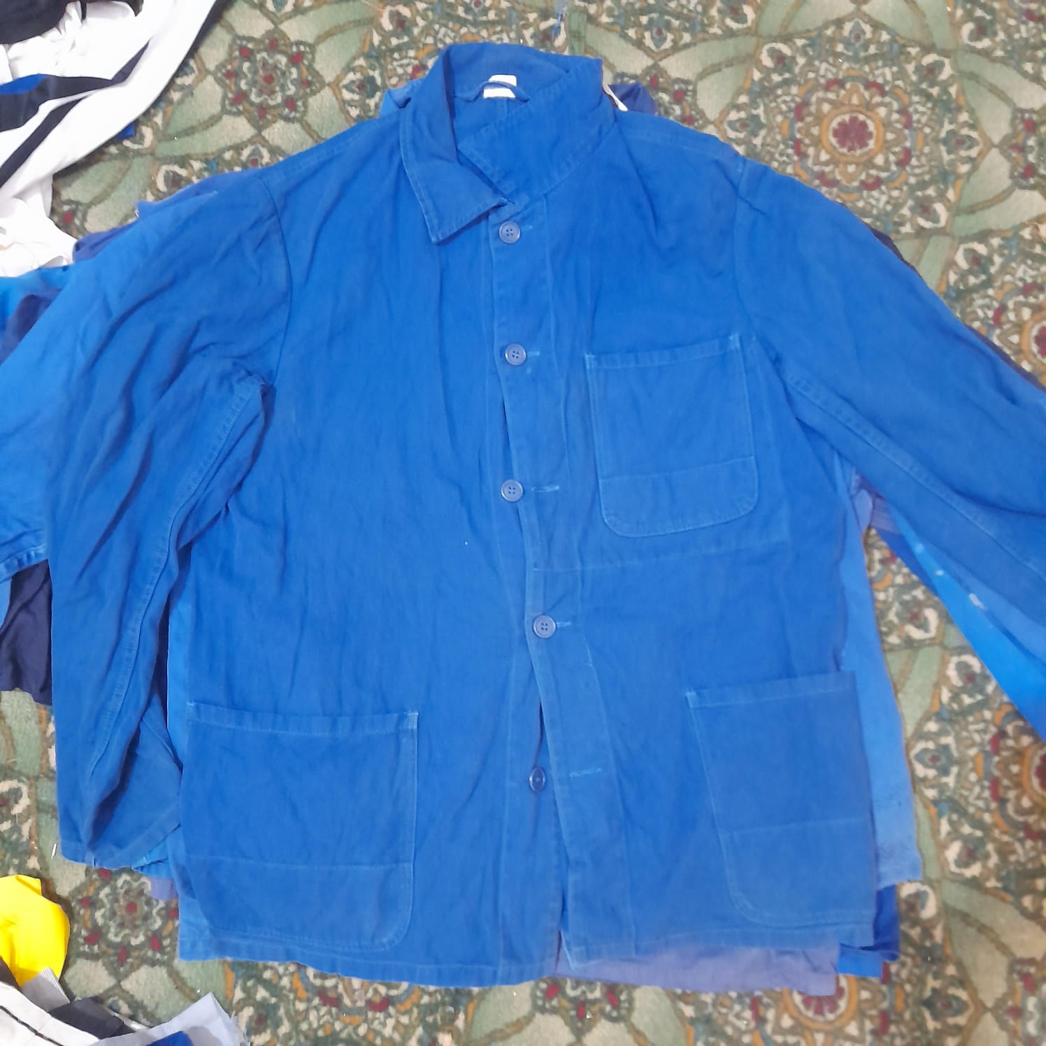 Camicia da lavoro francese a 3 tasche