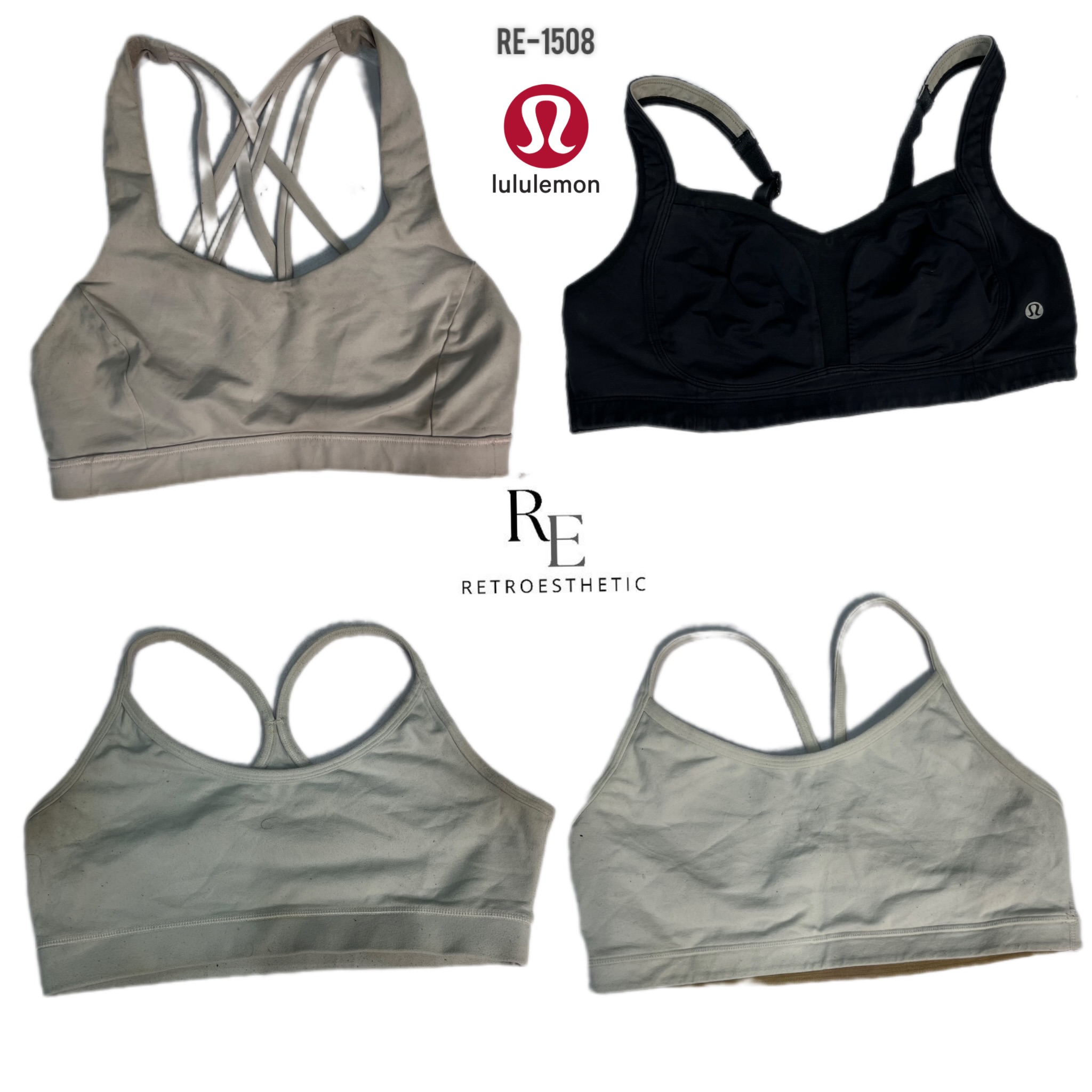 Reggiseno Lululemon con marchio (RE-1508)