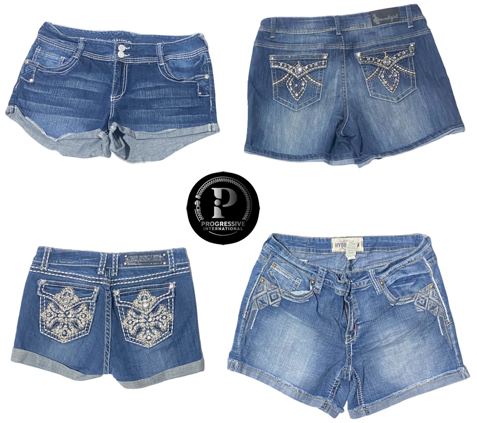 Y2K Jeans shorts :PI141