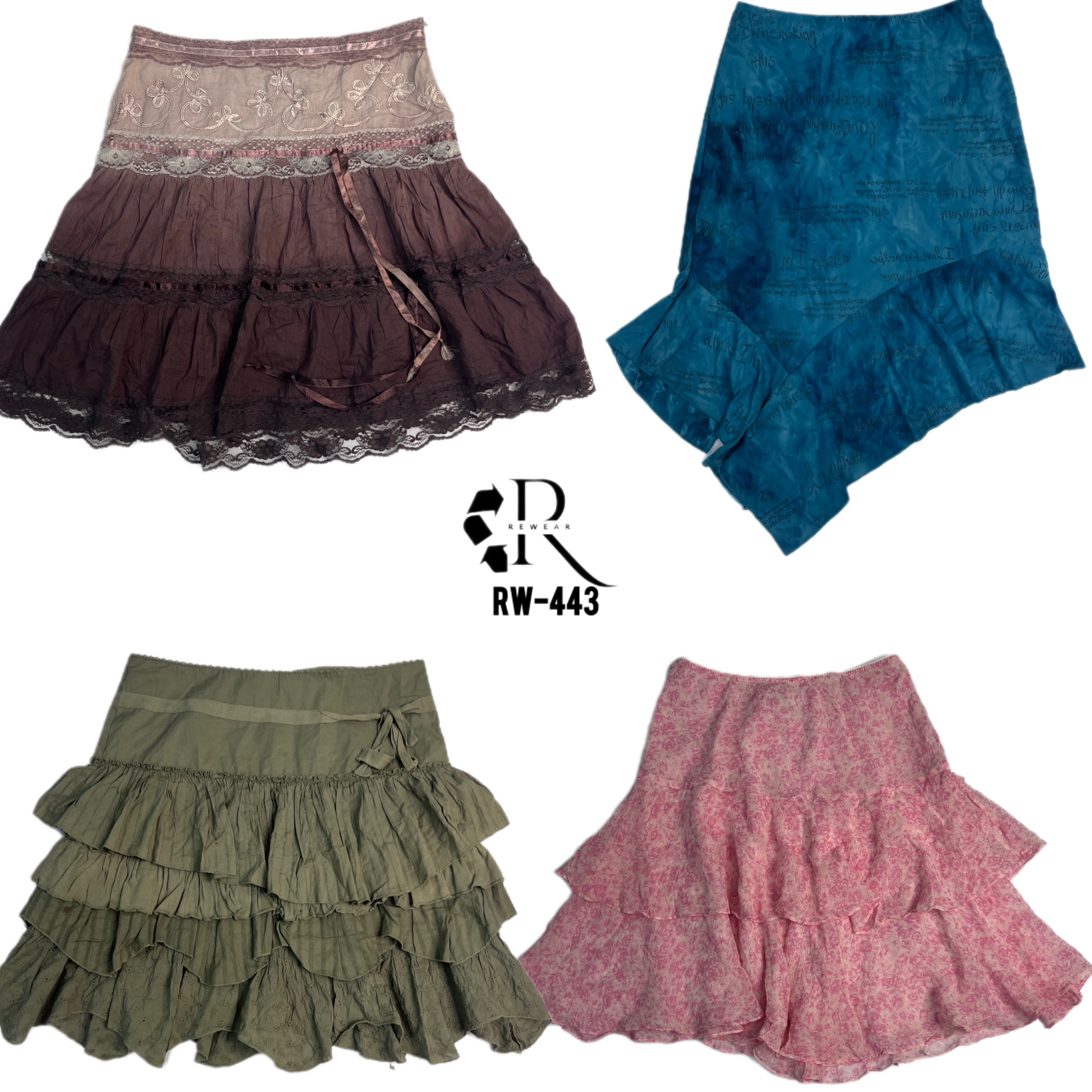 Faldas de verano únicas Y2K (RW-443)