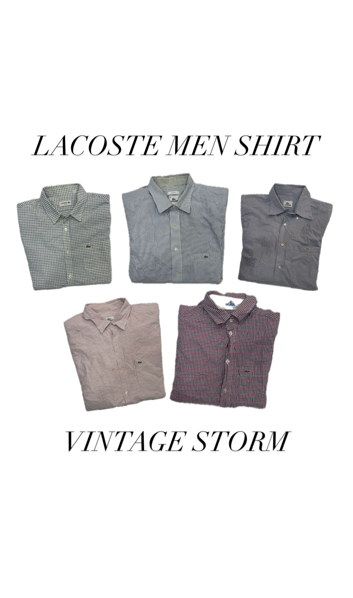 Camicie da Uomo Lacoste