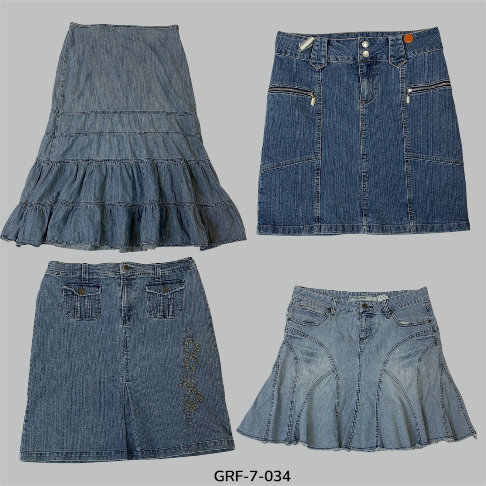 Retro Romance | Curated Midi & Maxi Skirts (GRF-7-034)