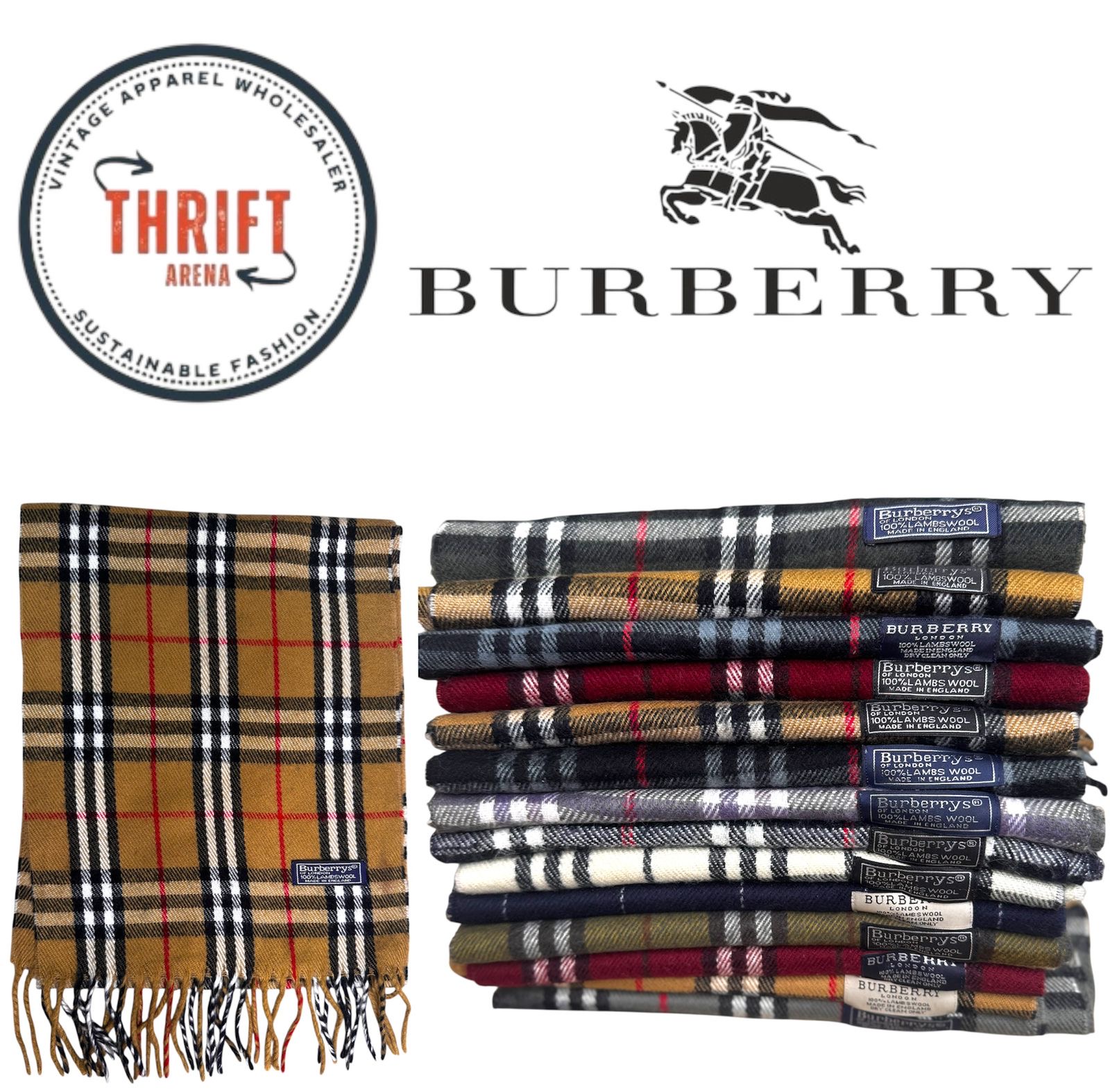 T1117 Burberry Scarve