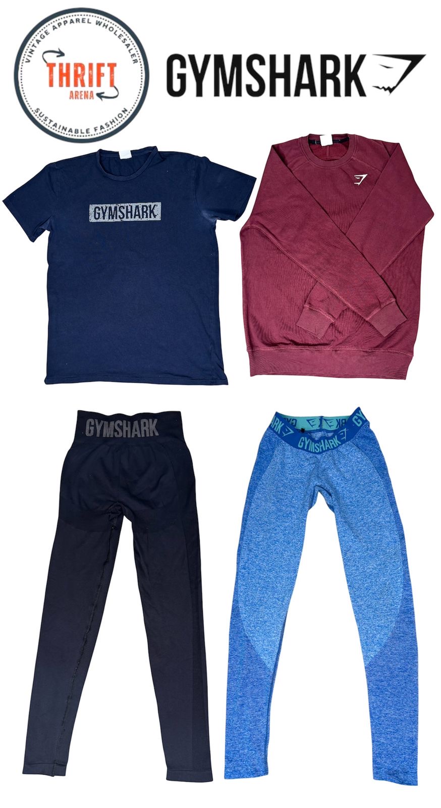 T1130 Gymshark Leggings/T-Shirts/Top/Mix
