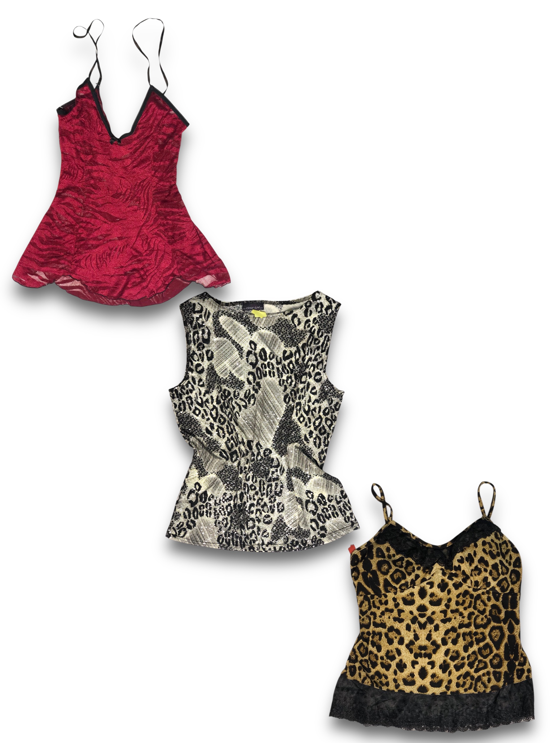 The Mob Wife x Y2K Tops S-1181