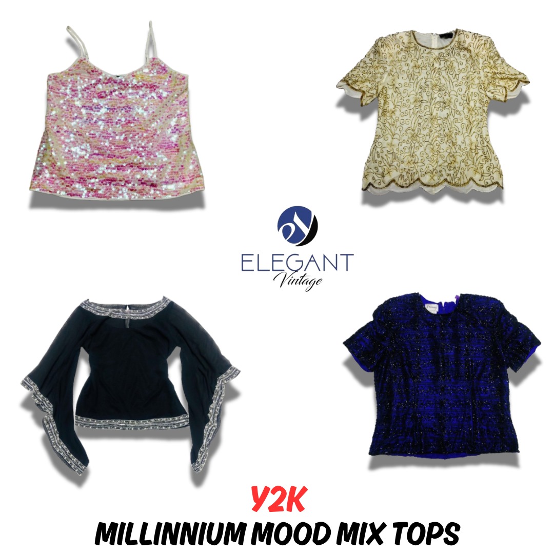 Y2k Millinnium Mood Mix Tops - EV0656