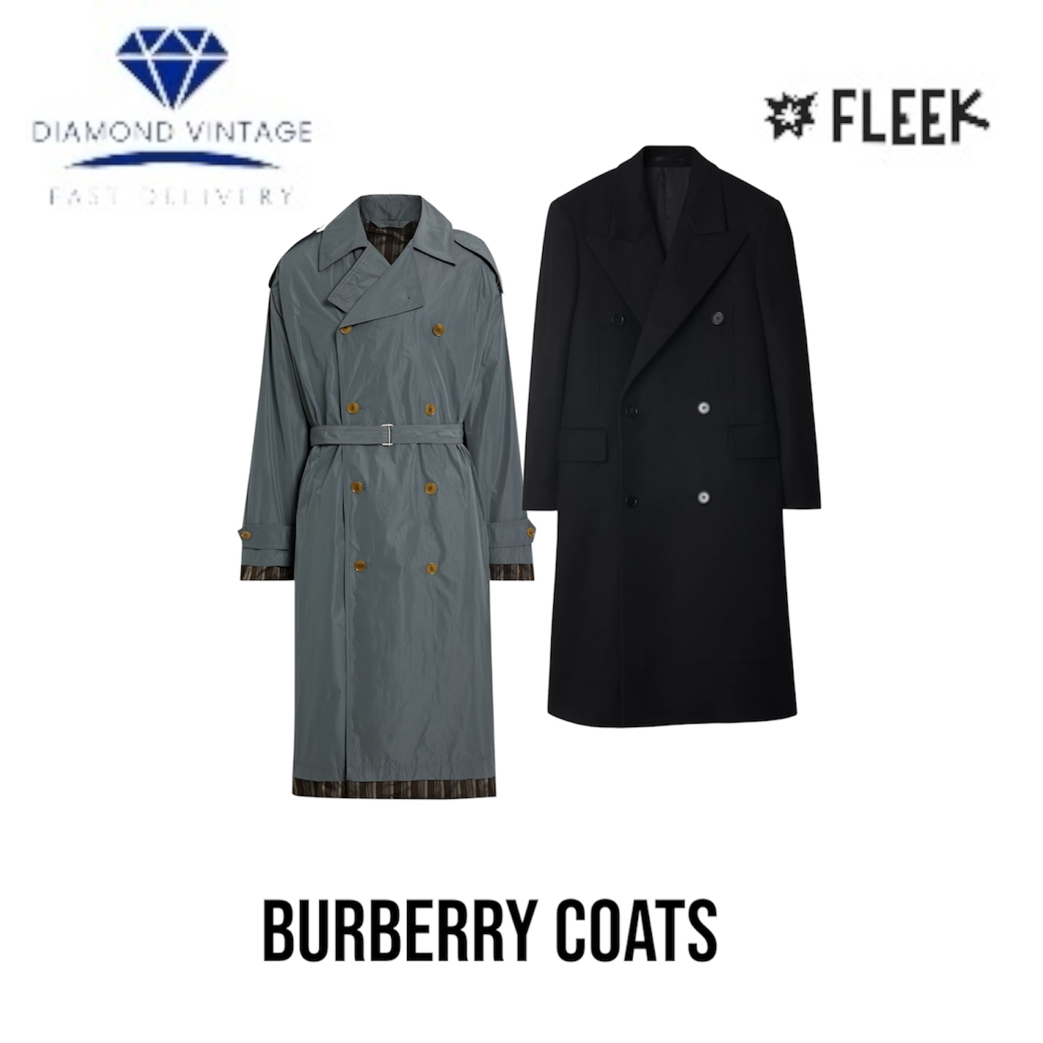 Burberry Trench Coats (Dv -7- 70)