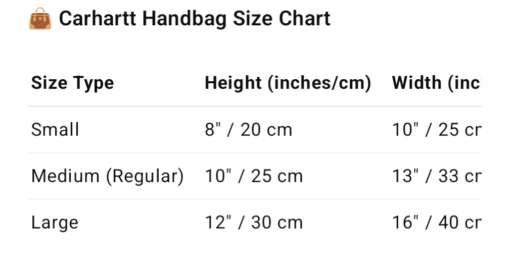 Carhartt Rewoked Style Bag