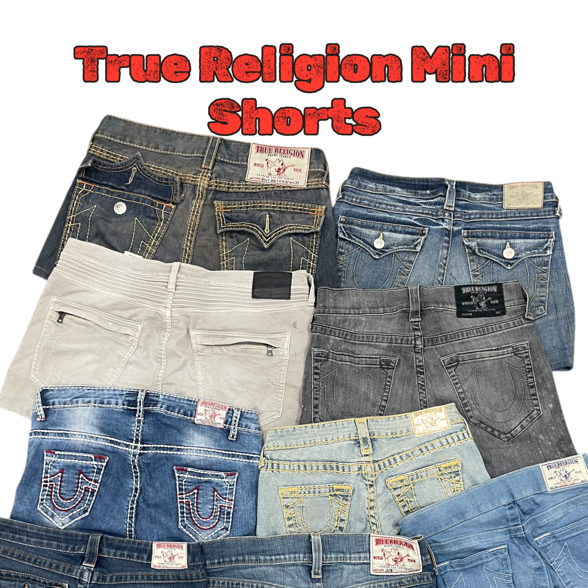 True Religion Mini Shorts