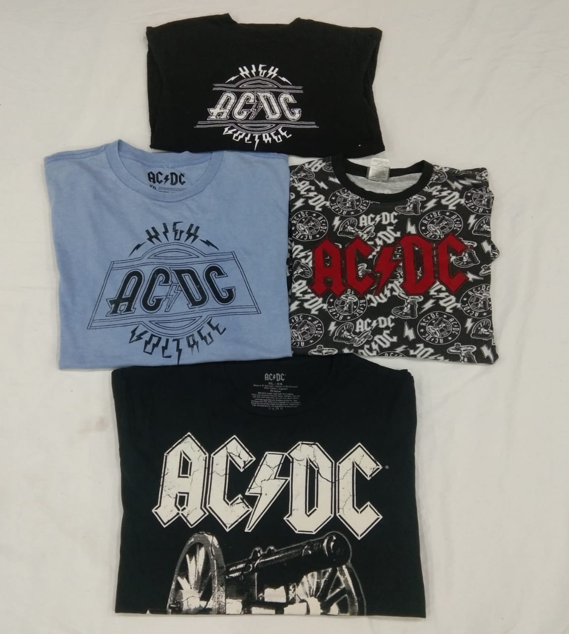 CR4523 ビンテージ AC DC 音楽 Tシャツ