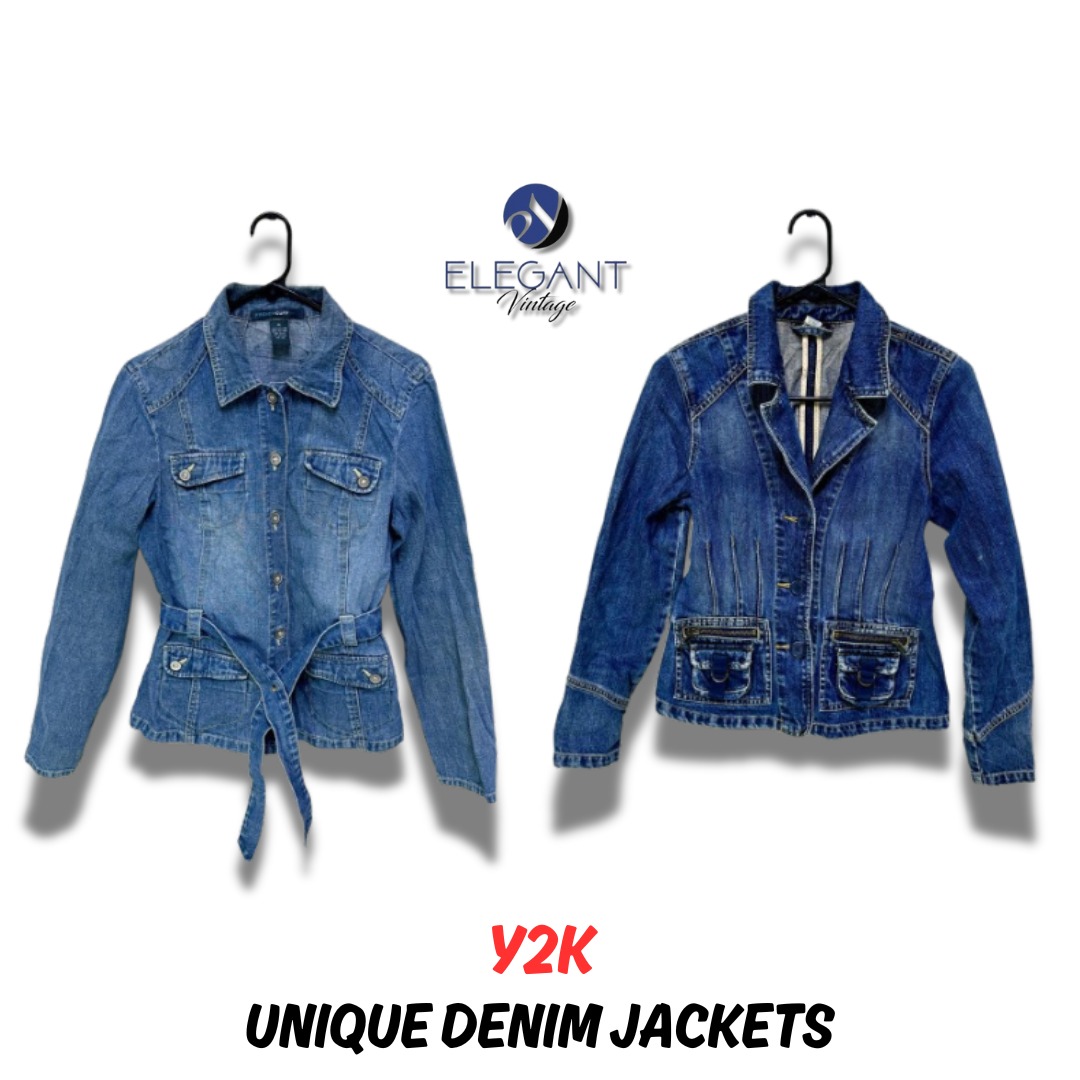 Y2k Unique Denim Jackets - EV0097