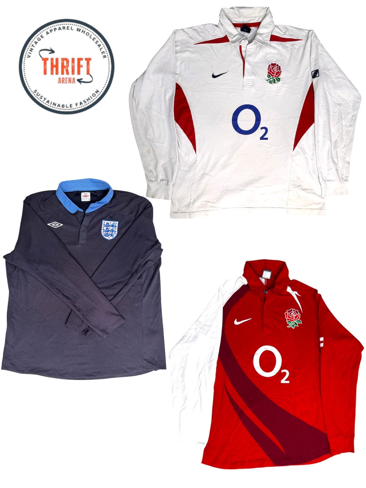 T1141 Team Rugby T-Shirt Nike/Adidas/Mix