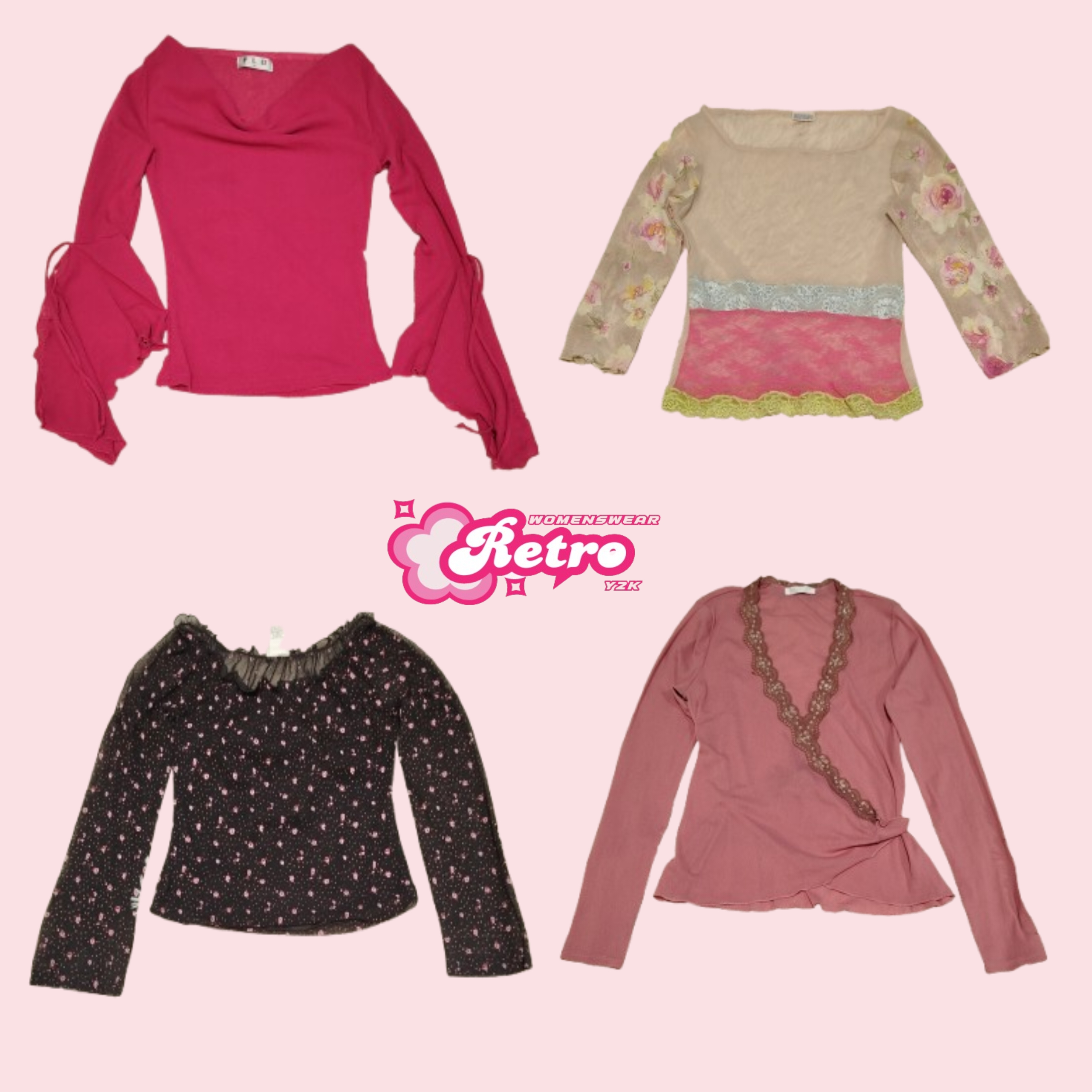Y2K Coquette Vibe Tops Mix (Juli-22)