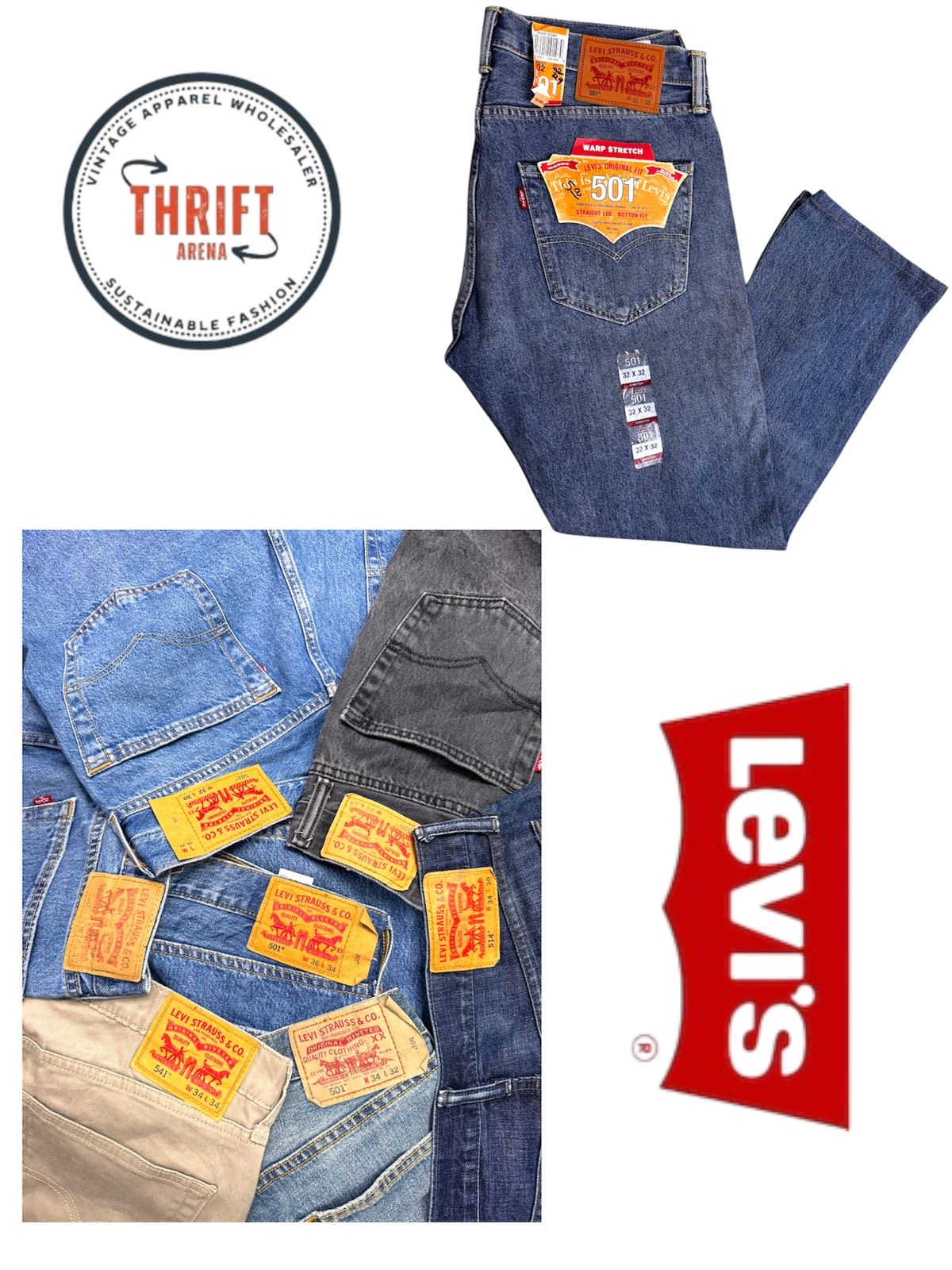 T1146 Levi’s Denim Pant