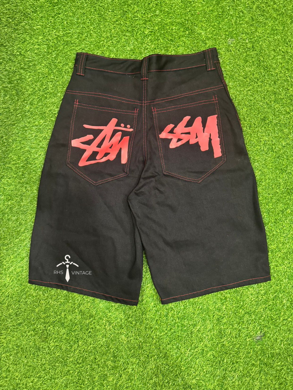 Stussy rework style shorts