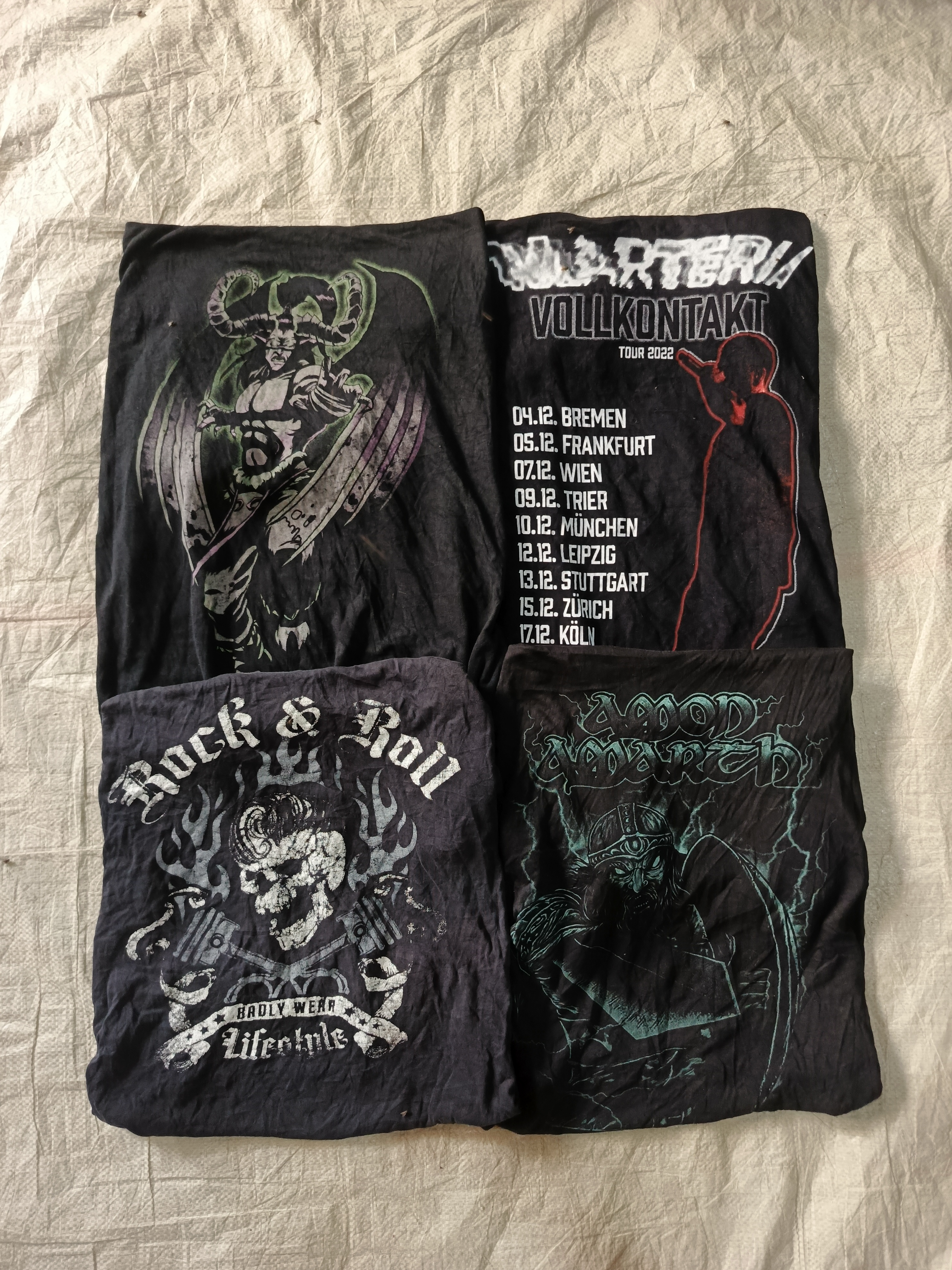 music and printed t shirts