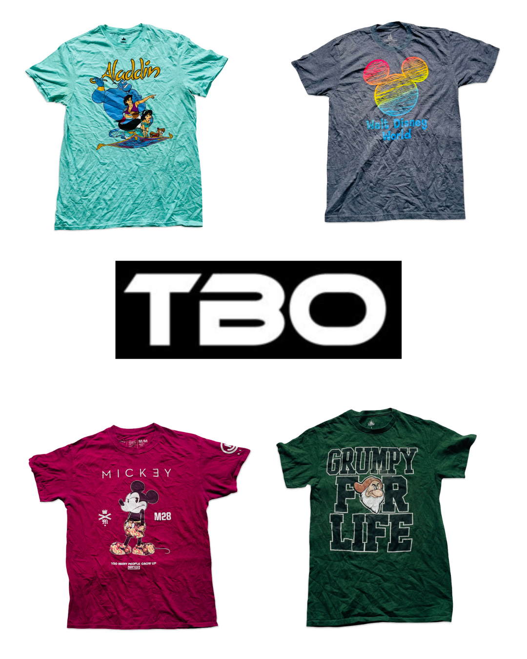 T-shirt imprimé avec des dessins animés
