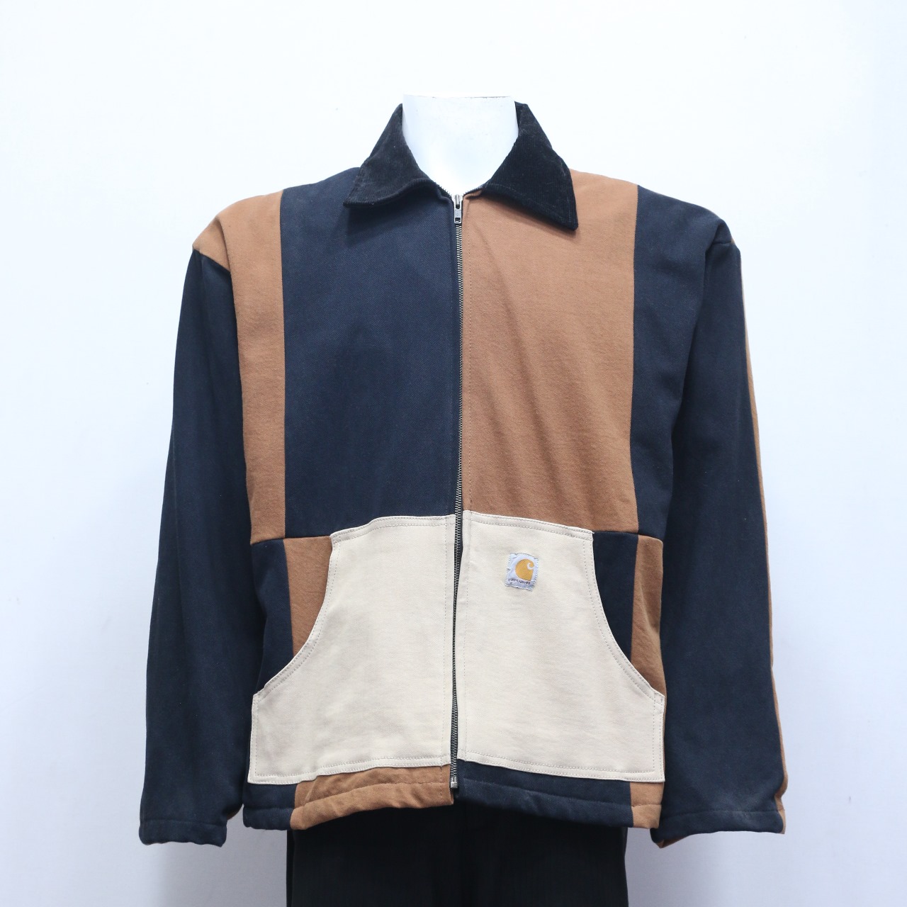 CR292 Überarbeiteter Stil Carhartt Farbblockmuster Jacke