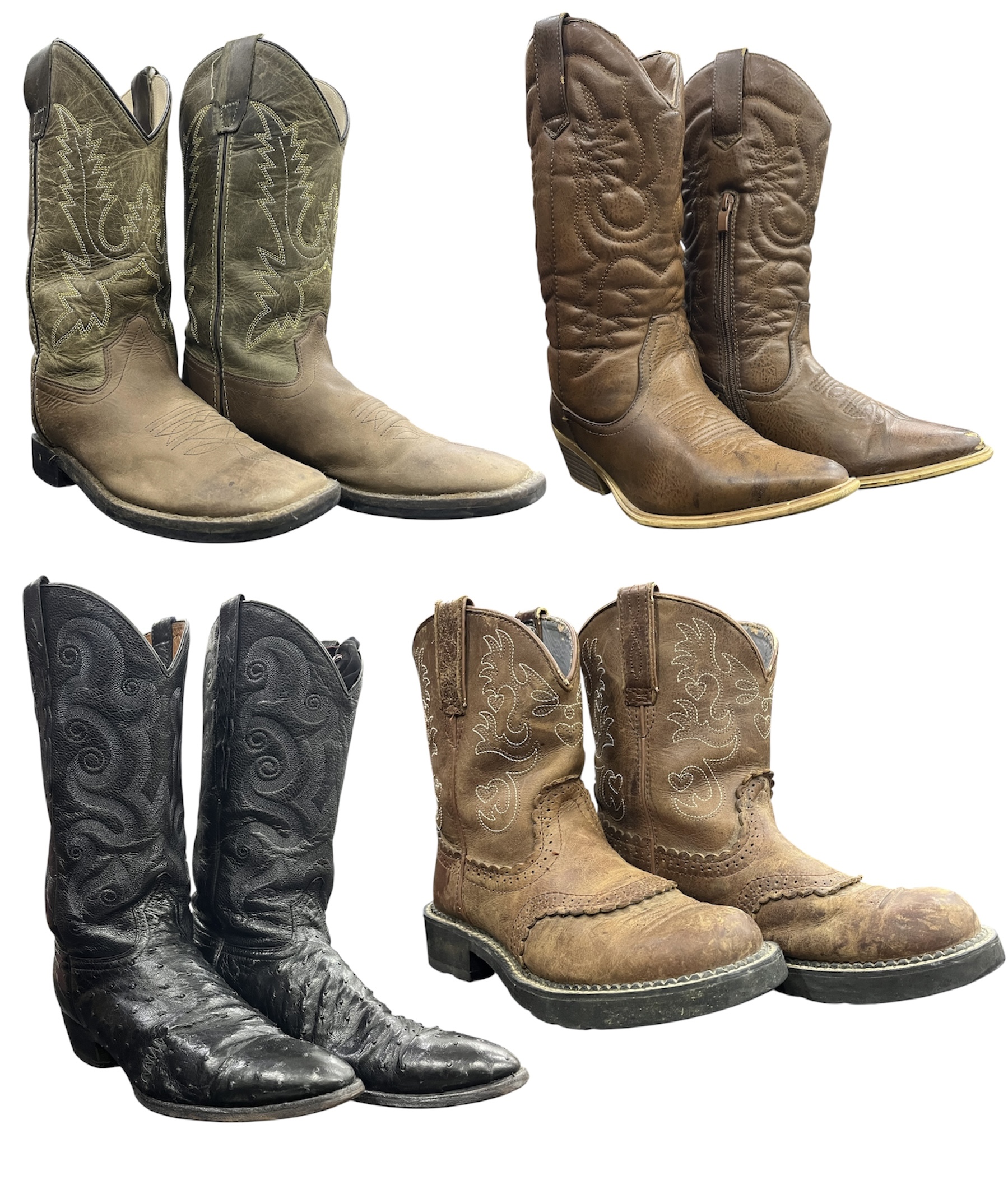 Y2K X Cowboy Boots S-1188