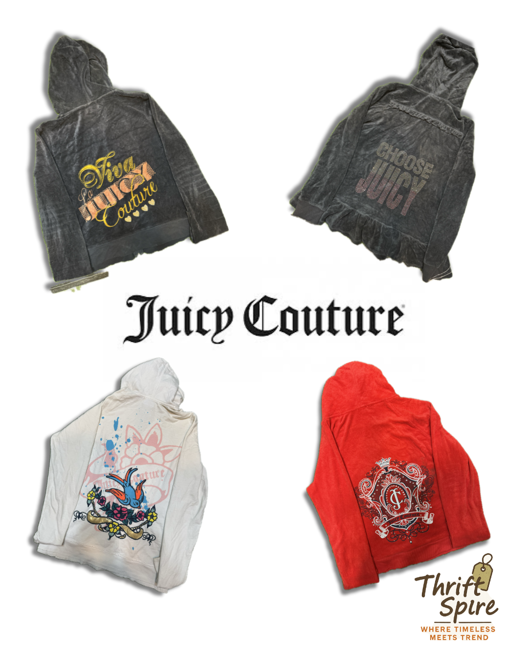 JUICY COUTURE Jackets & Hoodies - (TS-0122)