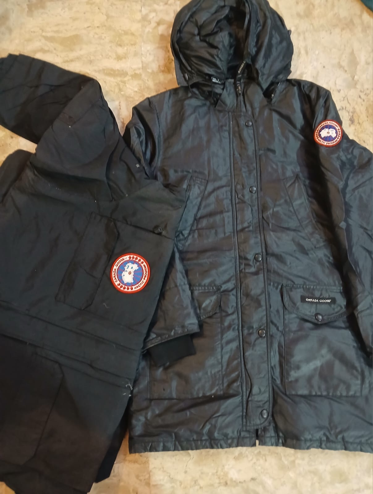 Canada goose puffer