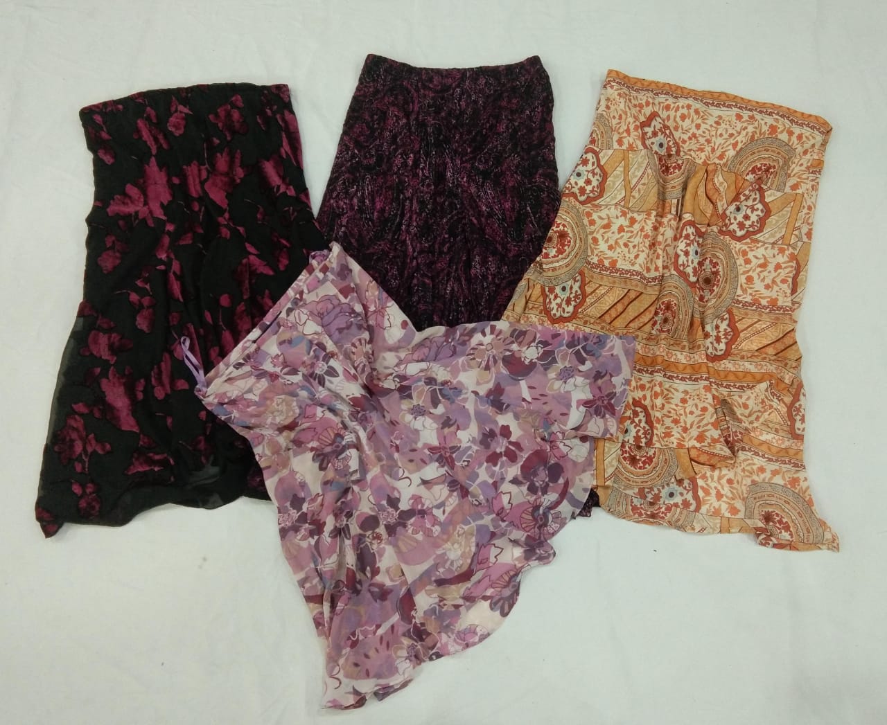 Saia Maxi Midi Y2K Verão IQ0291