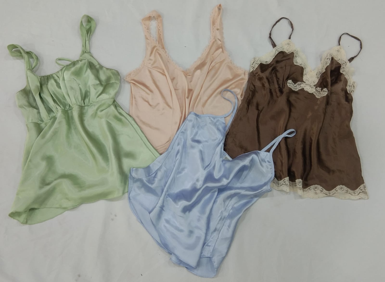 IQ0296 Y2K Fairy Core Slip Tops