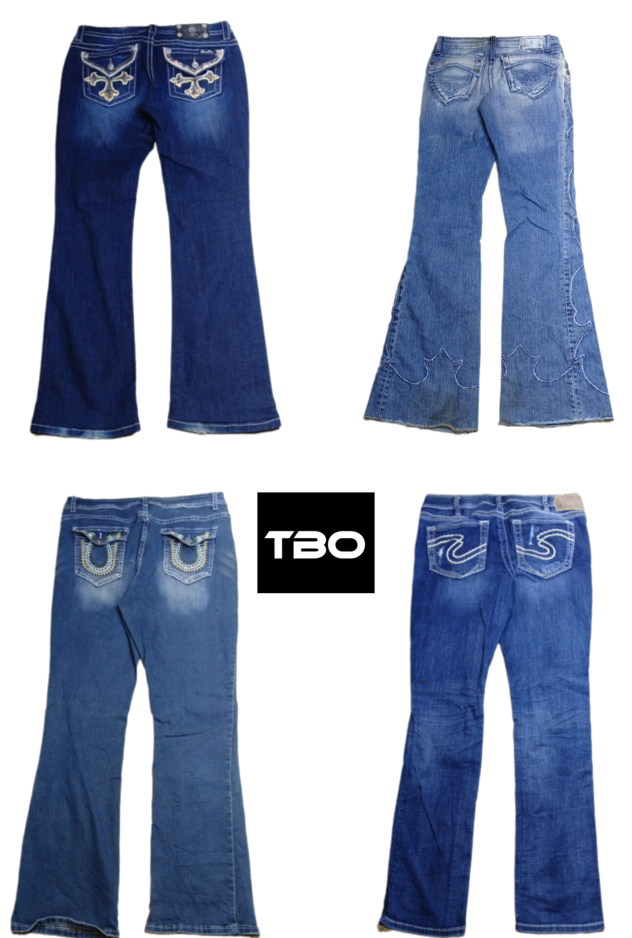 JEANS DETTAGLIATI INCULOADED MISS MEE