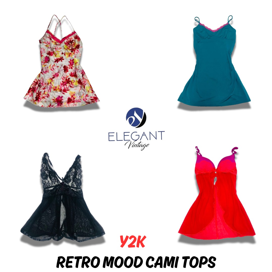 Y2K Retro Mood Mix Tops - EV0679