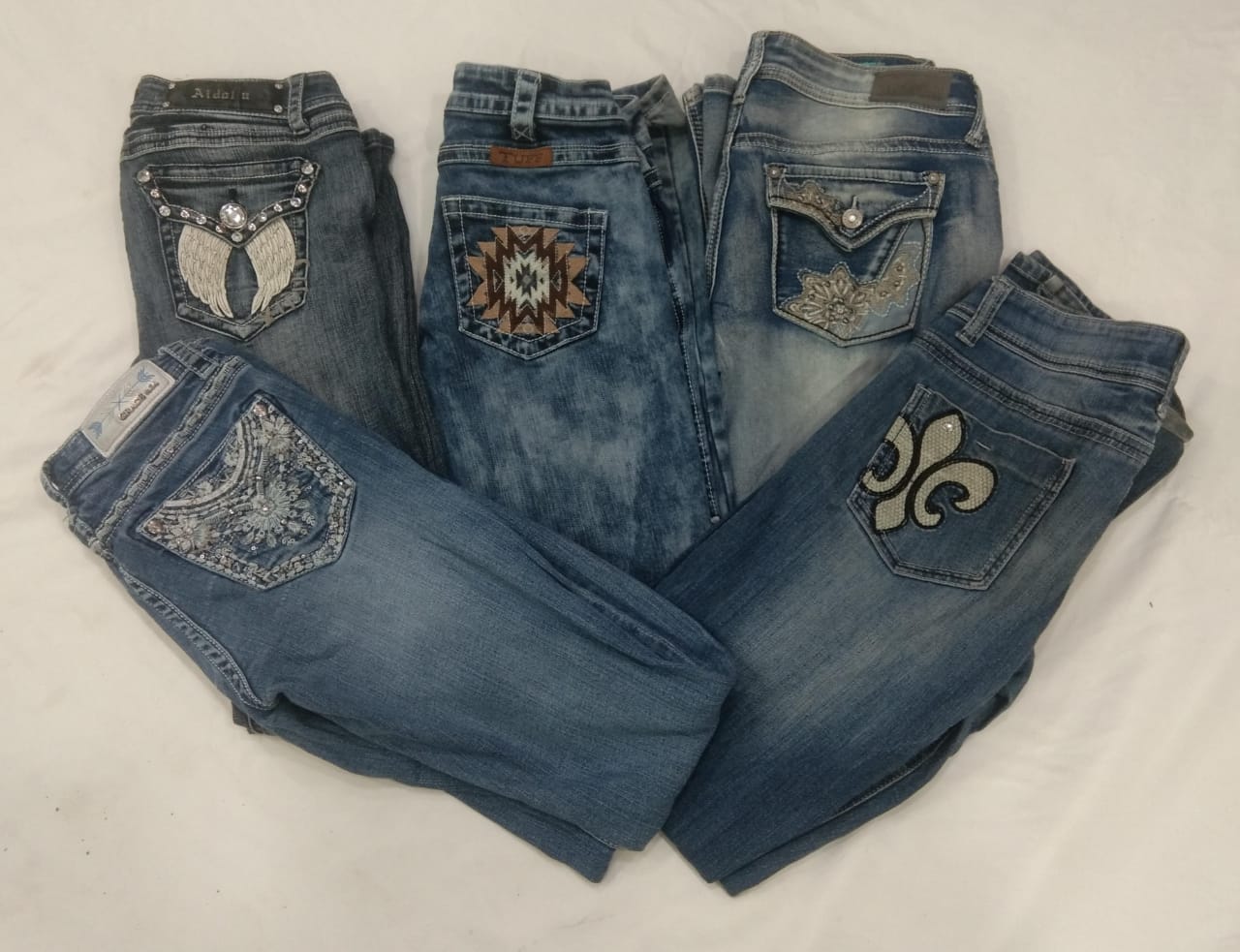 IQ0308 Y2K Britney Era Flared Jeans