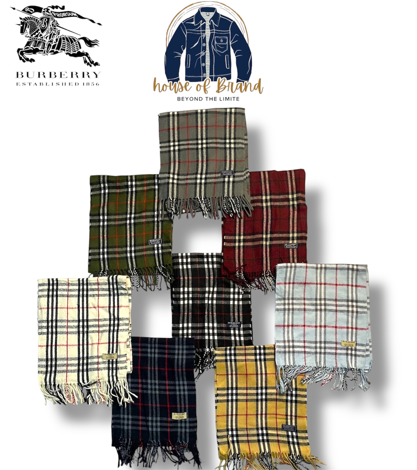 Bufandas Burberry