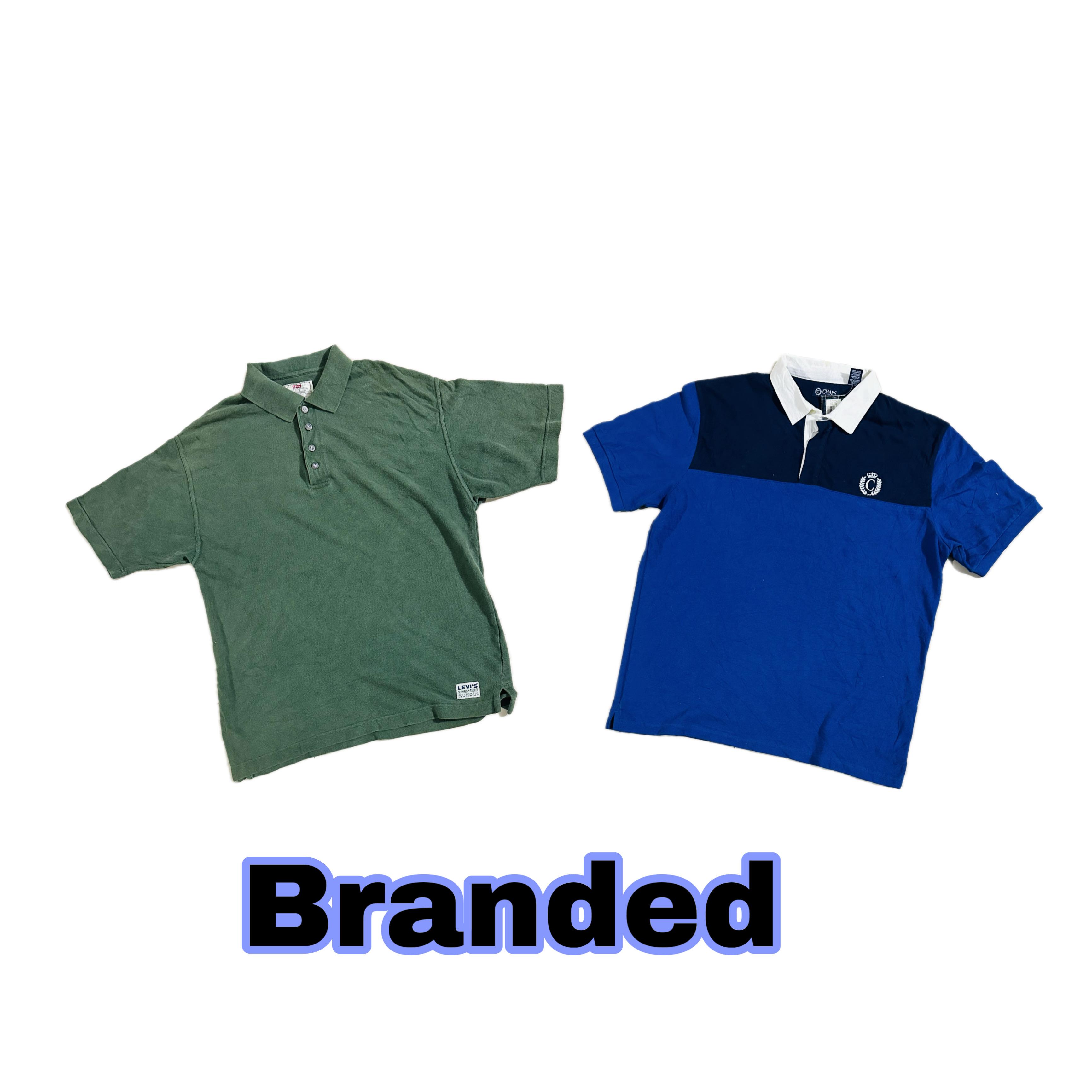 Branded polo shirts