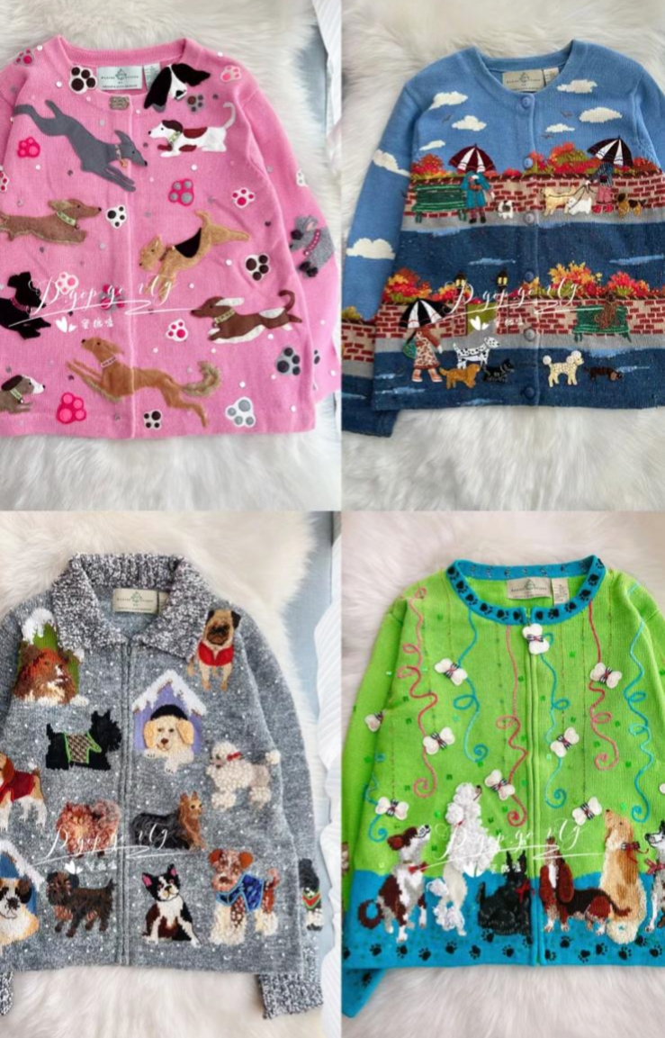 Y2K bedruckte Pullover