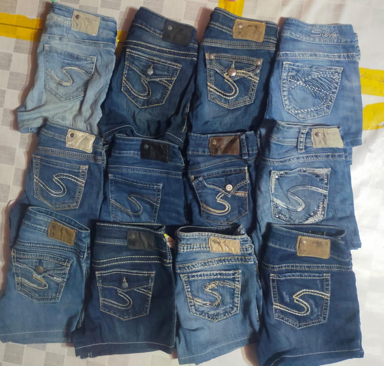 SILVER MINI SHORTS (ID 1200)