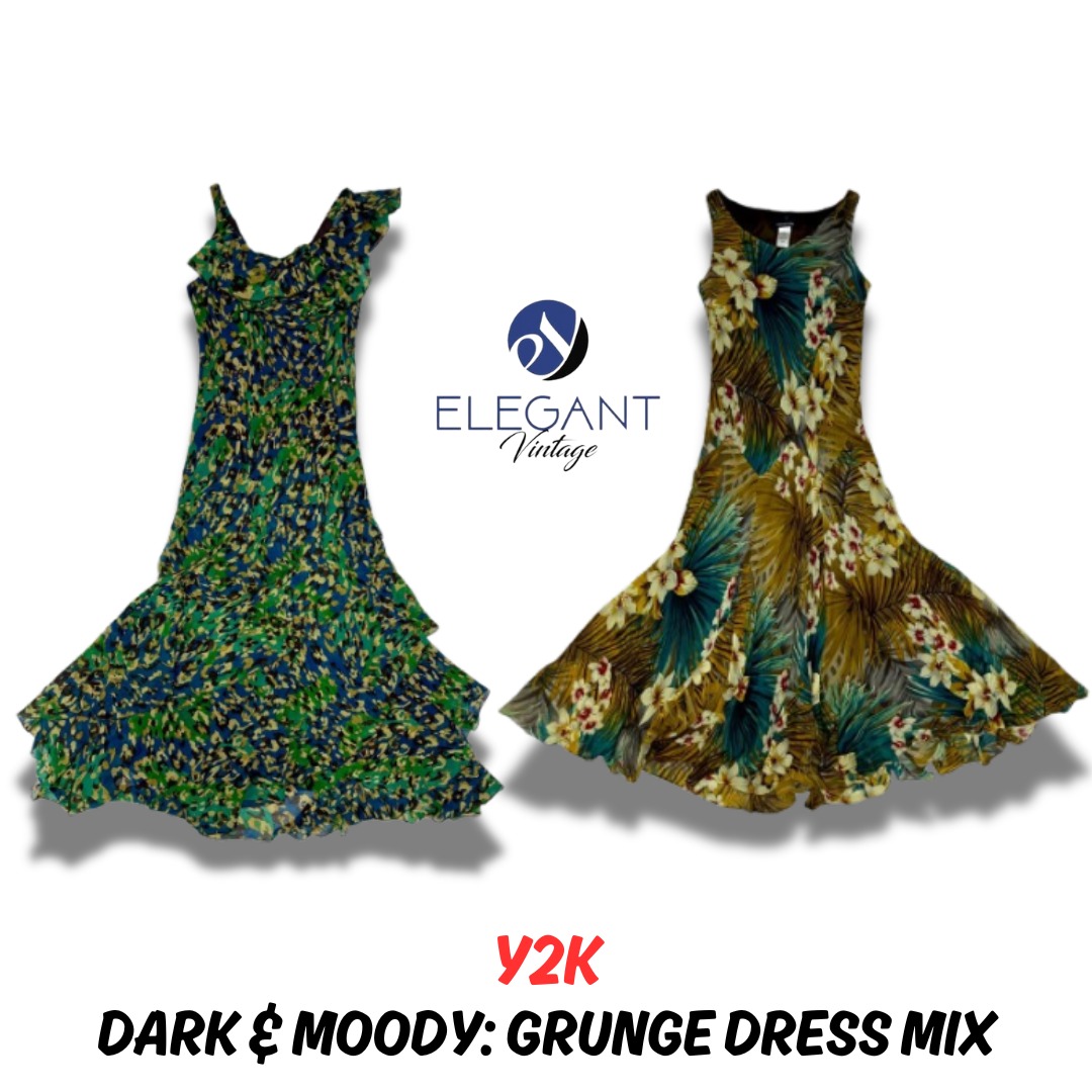 Y2k Dark & Moody Grunge Dresses Mix - EV0131